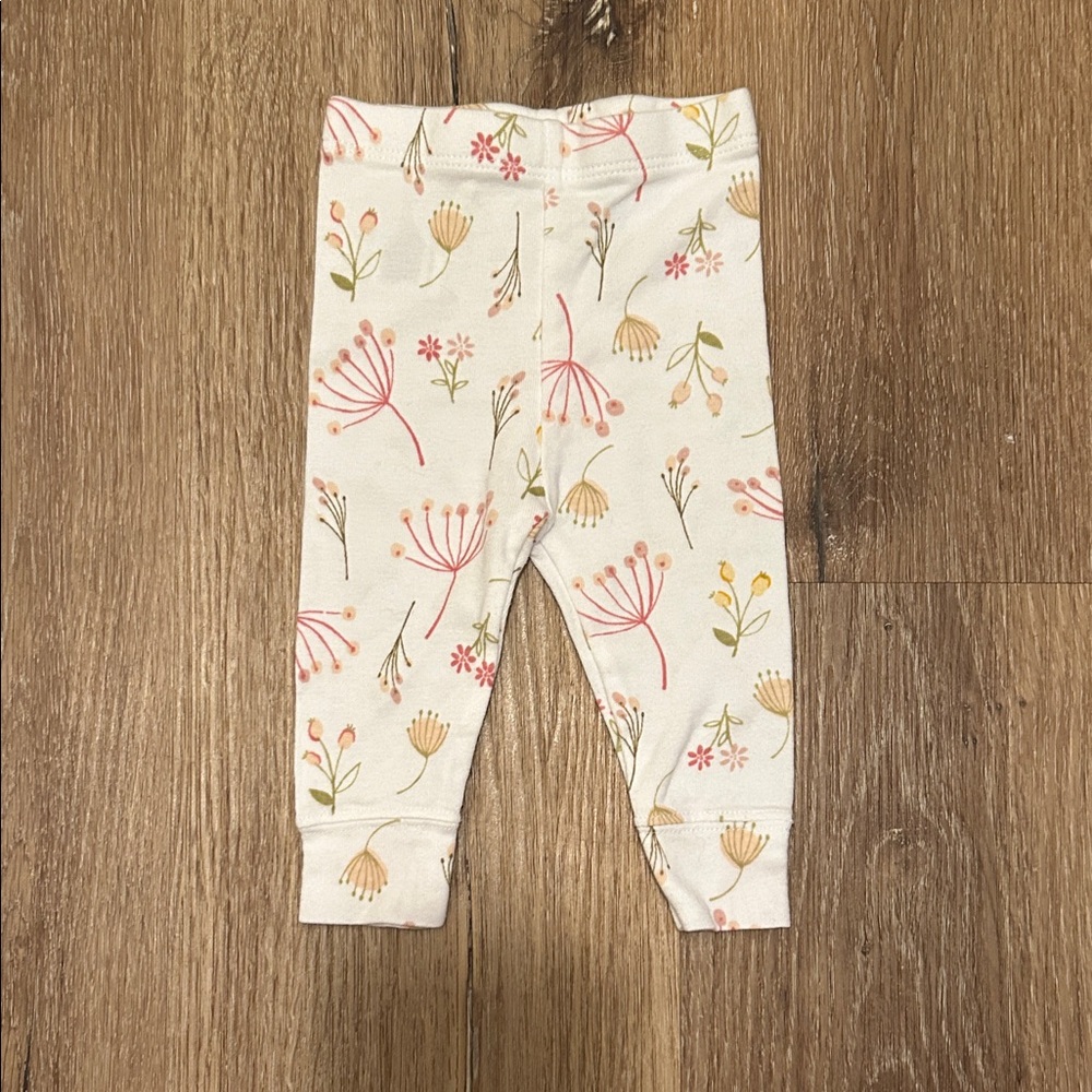 Floral Print Kids Leggings